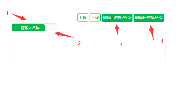 插入分页签