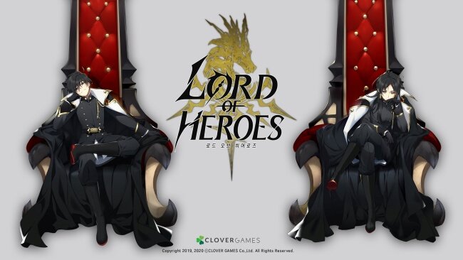《Lord of Heroes》今日正式推出！可以捏脸的回合卡牌RPG，一起来游戏里做国王吧